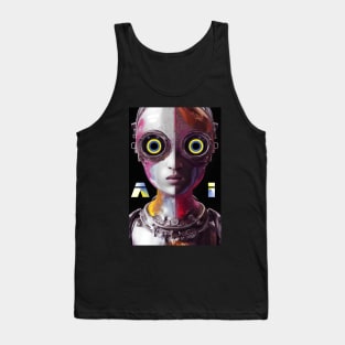 AI at the forefront of progress Tank Top